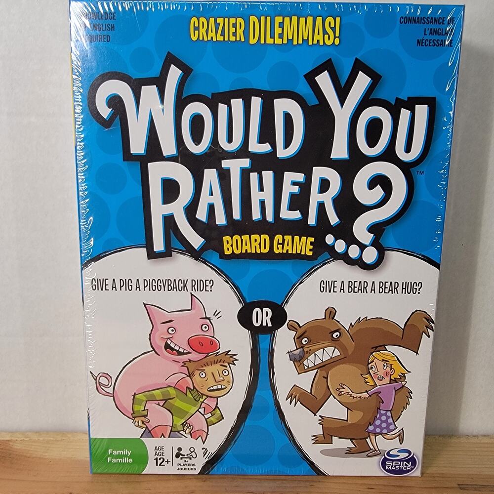 Would You Rather? Board Game - NEW / SEALED